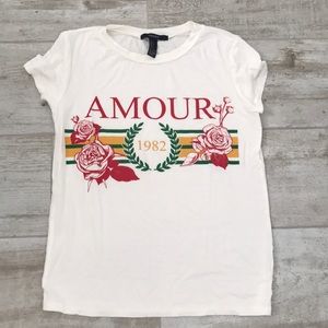 FOREVER 21 “Gucci” Top